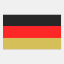 Abwechselndes deutsches Tricolour Aufkleber