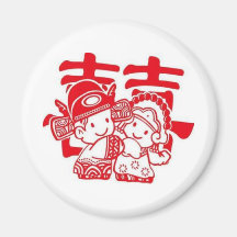 accessoires de Chinois-mariage Aimant