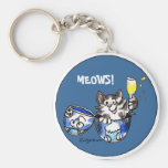 Acclamations grillant la bande dessinée Keychains  Porte-clés