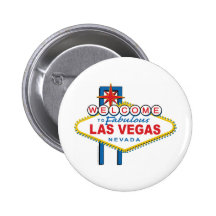 Accueil-à-Las-Vegas Badge Avec Épingle