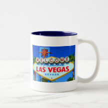 Accueil au signe de Las Vegas Tasse