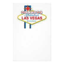 Accueil vers Las Vegas fabuleux Papier À Lettre Personnalisé