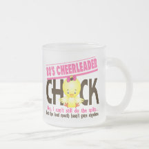 Achtzigerjahre Cheerleader-Küken Kaffeehaferl