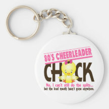 Achtzigerjahre Cheerleader-Küken Schlüsselband