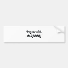 Achtzigerjahre Fangphase würgen mich mit einem Löf Autosticker