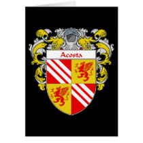 Acosta Wappen (überzogen) karten