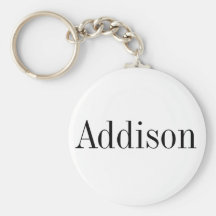 Addison Keychain nommé Porte-clés