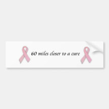 Adhésif pour pare-chocs de cancer du sein adhésifs pour voiture