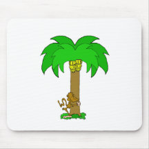 Affe-Baum Hugger Mousepads