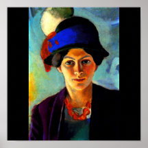 Affiche-Classique/Cru-Août Macke 1