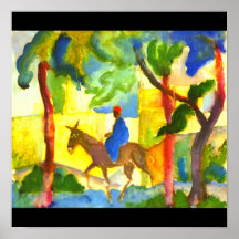 Affiche-Classique/Cru-Août Macke 17