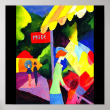 Affiche-Classique/Cru-Août Macke 3
