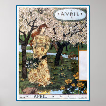 Affiche/copie : Mois d'avril - Avril