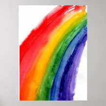 affiche d'arc-en-ciel