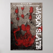 Affiche d'ardoise de Jason