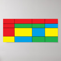 Affiche d'art abstrait