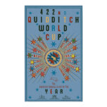 Affiche de bleu de coupe du monde de Quidditch posters