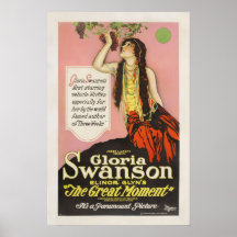 Affiche de film de Gloria Swanson Jesse Lasky