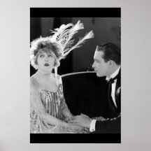 Affiche de film rose de Broadway