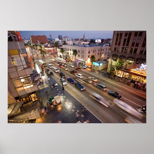 Affiche de Hollywood Boulevard Los Angeles de 8,99