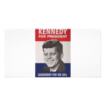 Affiche de Kennedy Carte Avec Photo