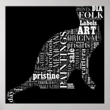 AFFICHE DE L'ART POPULAIRE PRISARTS DE CAT