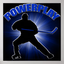 Affiche d'hockey de Powerplay