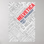 Affiche helvetica