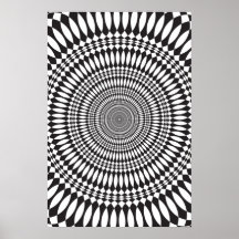 Affiche : Vertige : Abrégé sur noir et blanc
