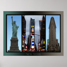 Affiches et copies de souvenir de New York d'affic