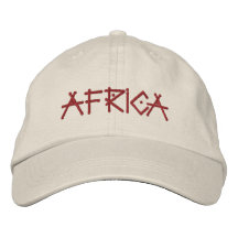 Afrika stickte Hüte u. Kappen Baseballmütze
