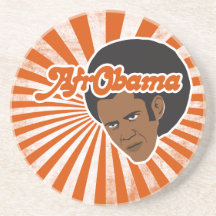 Afro Obama Dessous De Verres