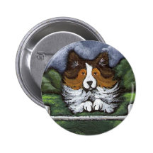Agility-Königin-Knopf Button