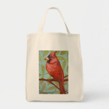 Agrippeur cardinal d'épicerie sac en toile