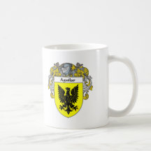 Aguilar Wappen (überzogen) Tassen