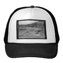 Ägypten. Tempel von Dier EL Bahre circa 1936 Trucker Mützen