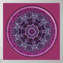 Ährentragender Blumenschüssel Mandala