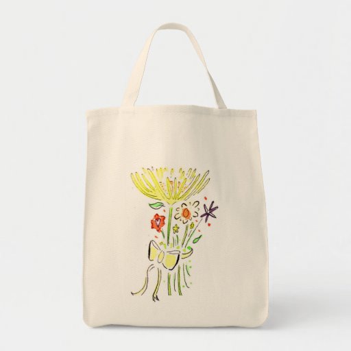 Aide de fleur sac