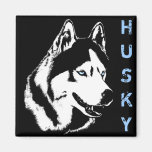 Aimant/cadeau d'Alaska de chien de traîneau d'aima