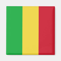Aimant de drapeau du Mali