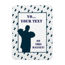 Aimant de garçon de Yo Magnet En Vinyle