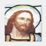 Aimant de Jésus-Christ de fenêtre en verre teinté