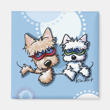 Aimant de terriers de Sunkissed