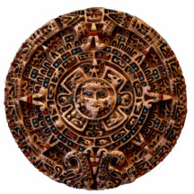 Aimant mexicain AZTÈQUE MAYA de Sun d'histoire (sc Photo En Relief