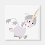 Aimant plaisant mignon de licorne de bande dessiné magnets