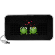 Ajouter de grenouille aux coeurs haut-parleur mp3
