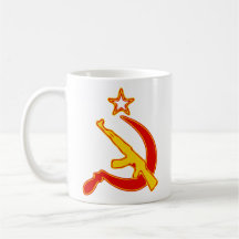AK-47 u. Sichel *with Star* Kaffeetasse