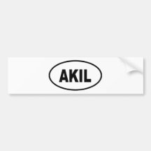 AKIL AUTOCOLLANT POUR VOITURE