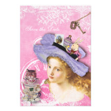 Alice dans des économies de collage du pays des me bristols personnalisés