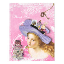 Alice dans épouser de Merci de collage du pays des Faire-parts